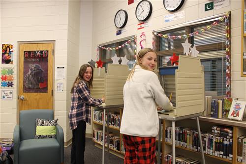 Students Voting