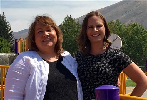 Mrs. Gerringa and Mrs. Backus 