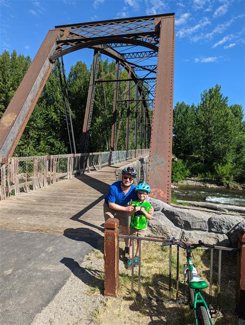 Biking!