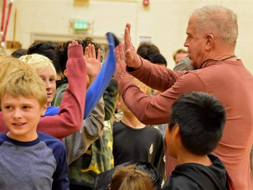 Hemingway Veterans Day assembly 