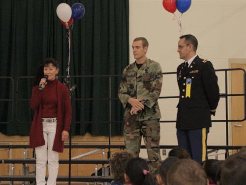 Veterans Day celebration at Alturas Elementary 