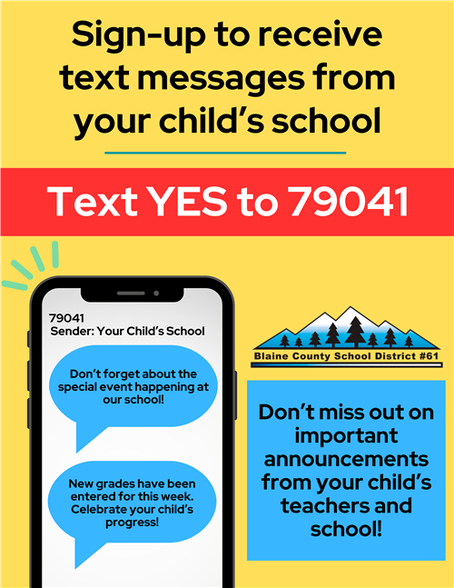 Text YES to 79041