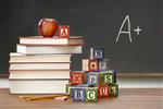 Stack of Books and blocks 