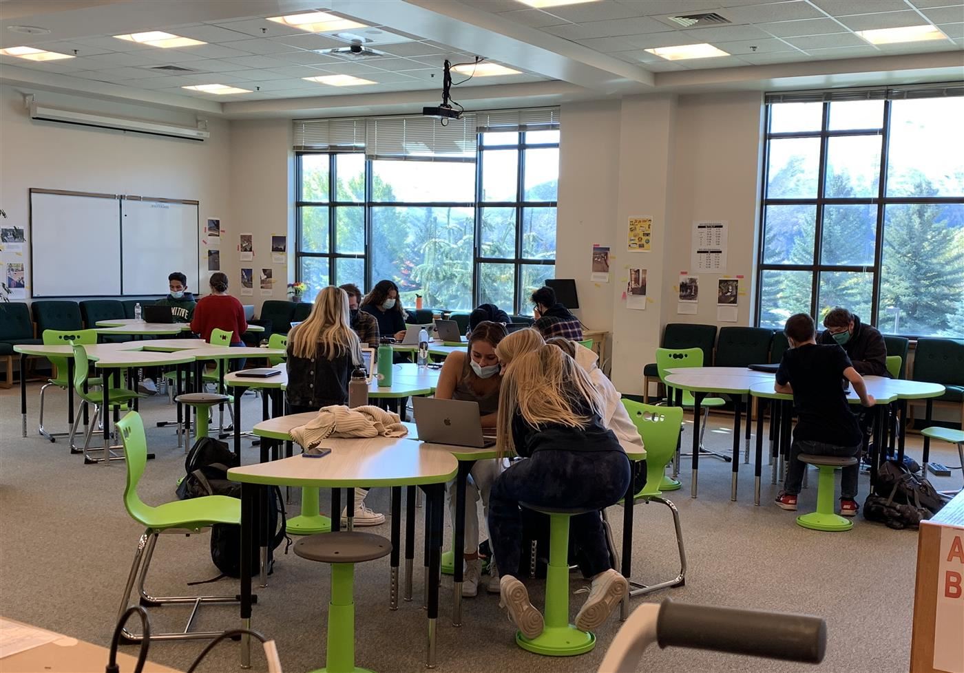 Wood River High School Library